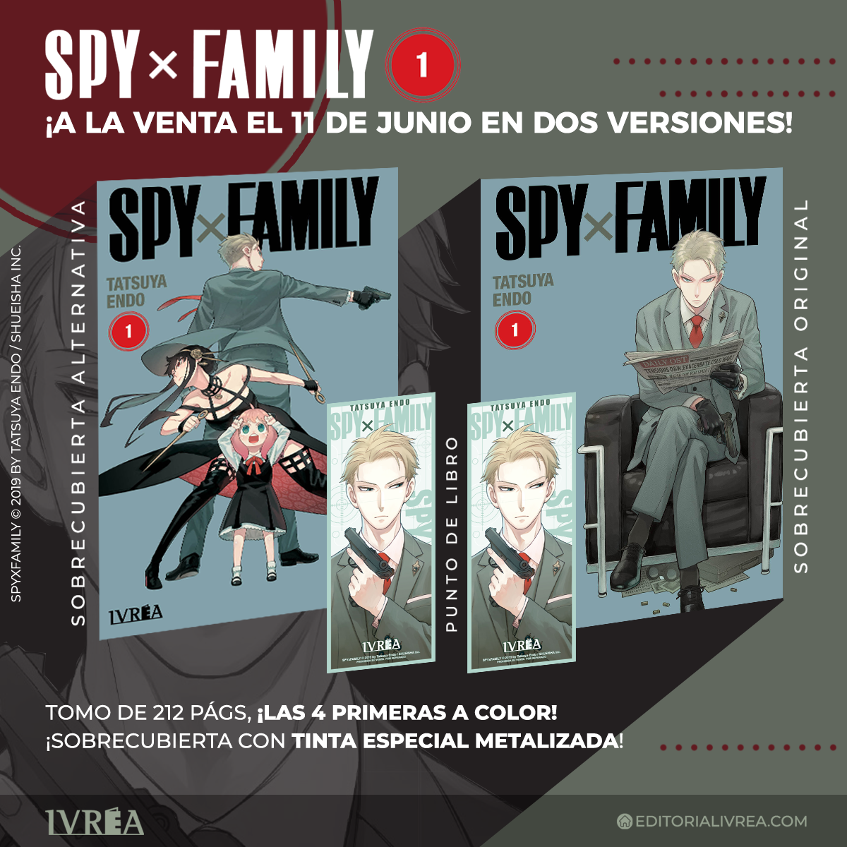 El 11 de junio llega Spy x Family con sorpresas! – ¡Veremos a
